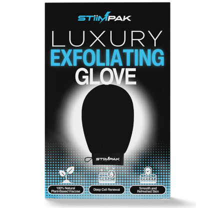 StiimPak Luxury Exfoliating Glove packaging