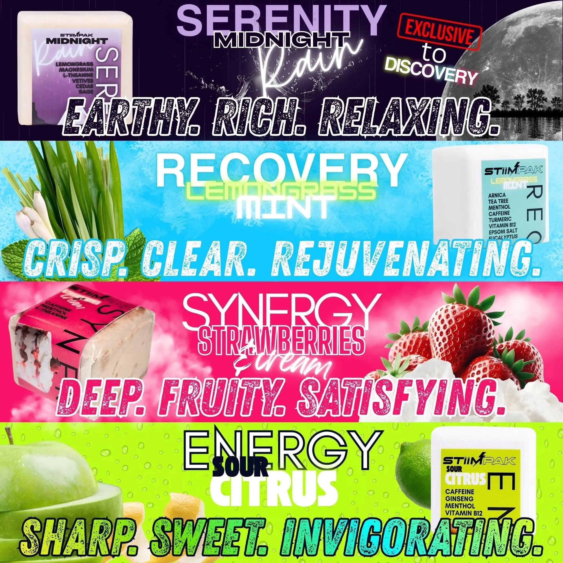 DISCOVERY: Variety Pack Shower Steamers - STiiMPAK